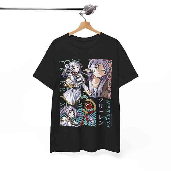 Футболка аниме Аниме Гифтс Ферн Старк оверсайз (S/M/L) Черний AnimeJ0112 Днепр