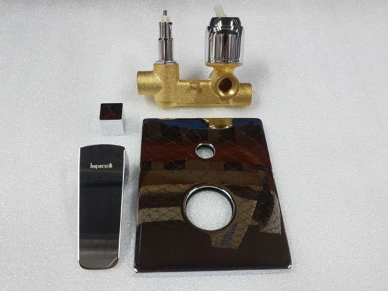 Змішувач прихованого монтажу на 2 користувача Imprese VALTICE VR-10320(Z) Київ