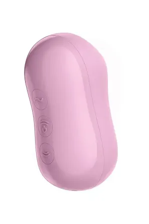 Вакуумний стимулятор із вібрацією Satisfyer Cotton Candy Lilac Львів