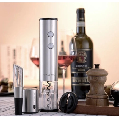 Винный набор Xiaomi Circle Joy Electric Red Wine Opener Set 4 in 1 (CJ-TZ02) (Ф03669) Вінниця - фото 6