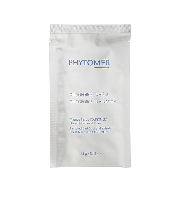 Восстанавливающая, осветляющая тканевая маска против морщин и темных пятен Oligoforce Phytomer 23 г Киев - изображение 1