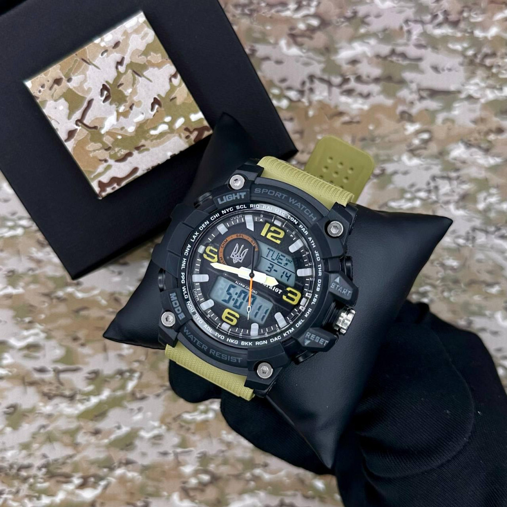 Patriot 012BKKHUASI Тризуб срібло Чорні з хакі. + Коробка SBR Киев - изображение 3