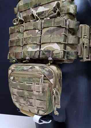 Тактический комплект плитоноска М6 с подсумками без плит (Мультикам пиксель) Винница