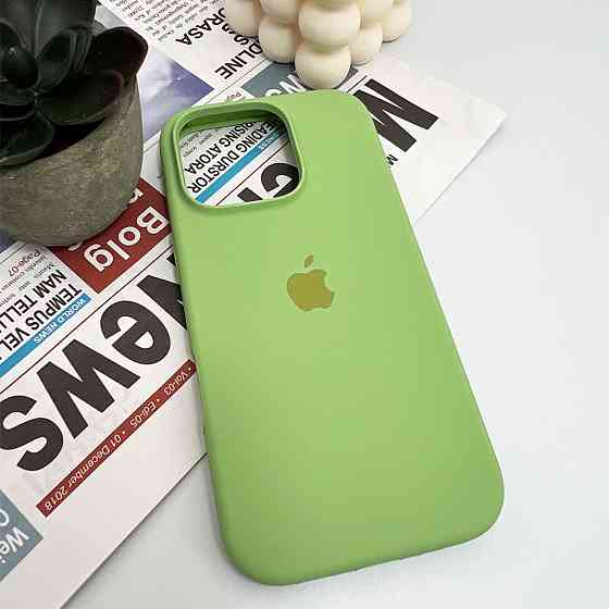 Чохол для смартфона Silicone Full Case AA Open Cam for Apple iPhone 16 Pro 1,Mint Киев