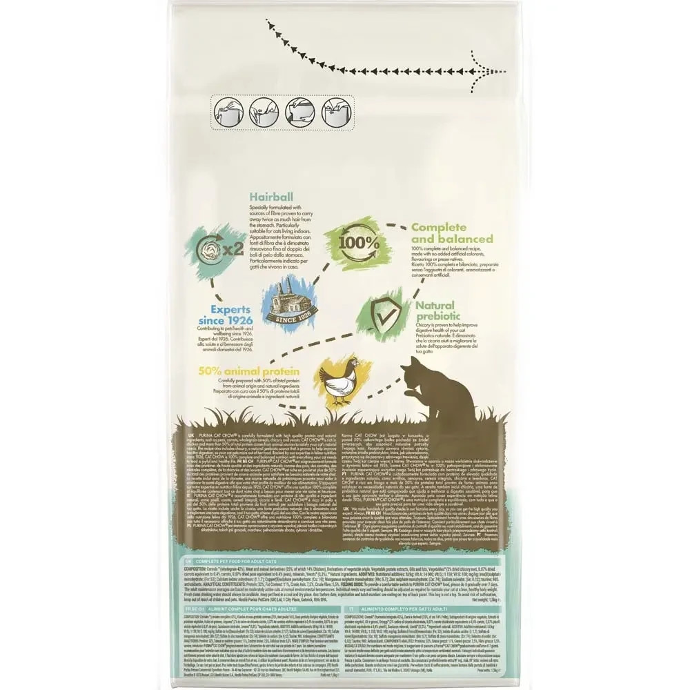 Сухий корм CAT CHOW Sterilised для дорослих стерилізованих котів, з куркою, 1.5 кг Київ - фото 2