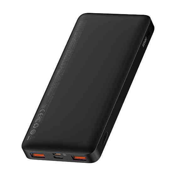 Power bank (Зовнішній акумулятор) Baseus Bipow 20W 10000 mAh PPBD050301 (Чорний) Миколаїв