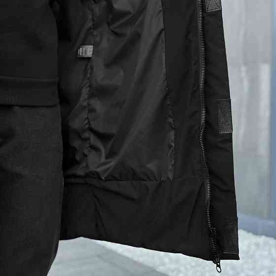 Мужская зимняя куртка черная Pobedov Legas Киев