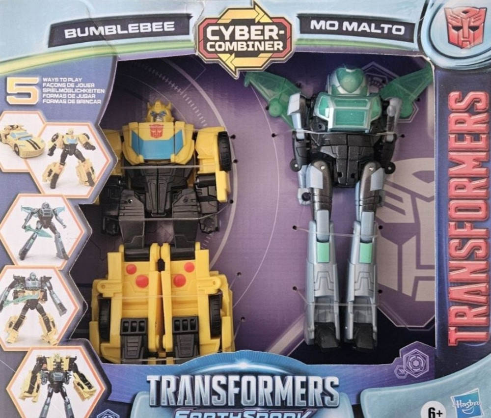 Набор игрушечный из двух Комбайнер 2 и Трансформеры:Земная искра (F8439) Харьков - изображение 1