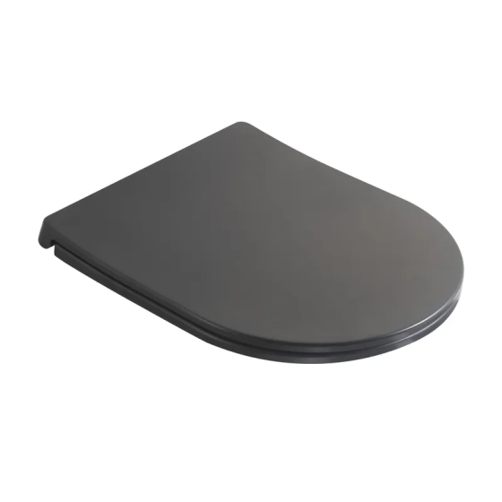 Сидіння-кришка для унітазу Mixxus Premium SEAT COVER ELLIPSE-2005 GRAY 445х360х37mm дюропласт (MP66 ( 17585 ) Харків