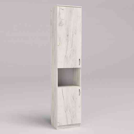 Шкаф офисный ОПК-1, Дуб Крафт Білий, 450/340/2100 Львов