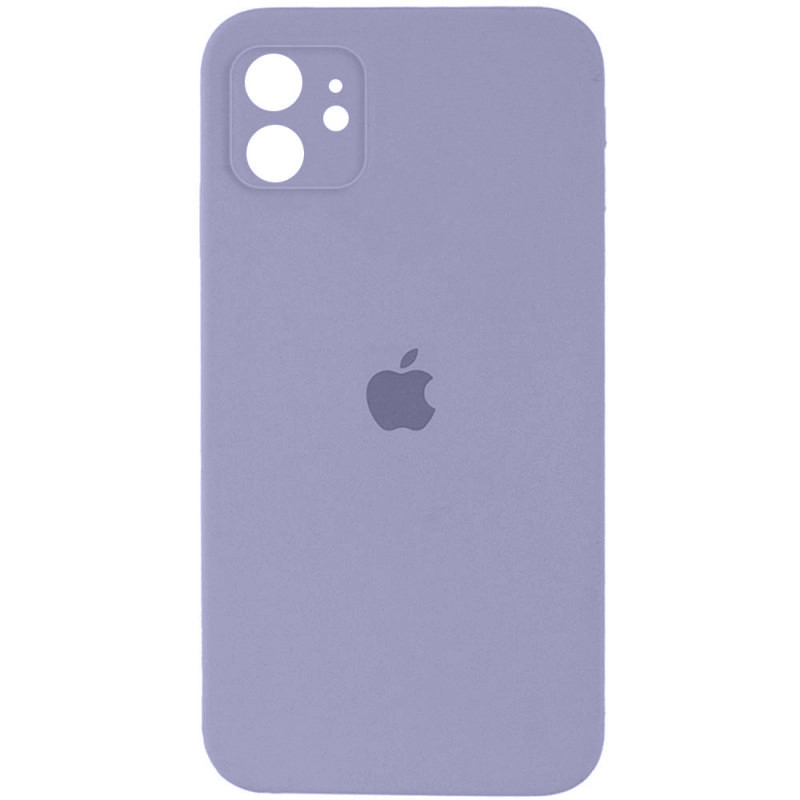 Чохол для смартфона Silicone Full Case AA Camera Protect for Apple iPhone 12 28,Lavender Grey Київ - фото 1