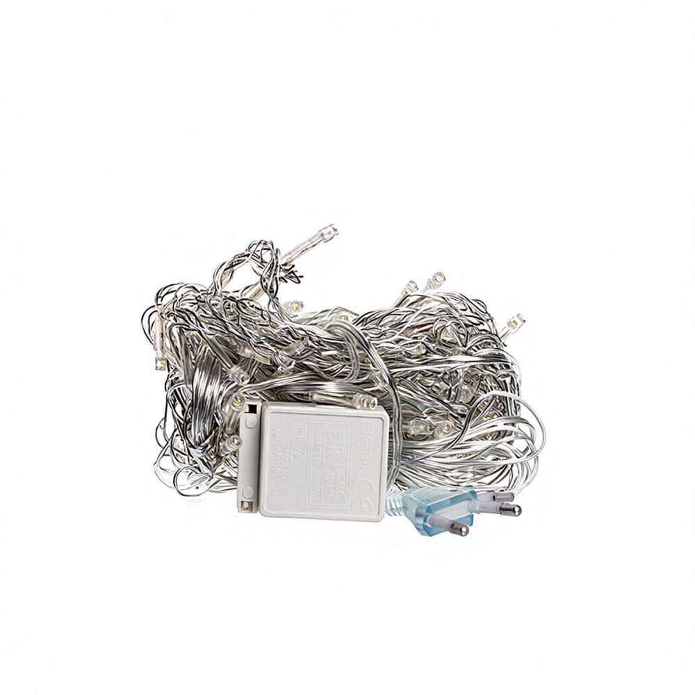 Гірлянда штора 1,5х1,5 м, 64 LED, жовте світло Київ - фото 5