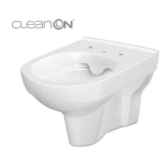 CET Cersanit 794 CITY NEW CLEAN ON підвісний з кришкою дюропласт ліфт SLIM (000020744) Київ