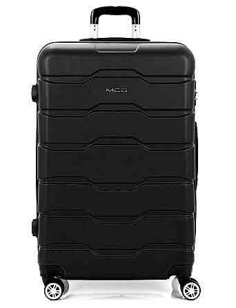 Валіза пластикова MCS V302 велика 76 см чорна Київ