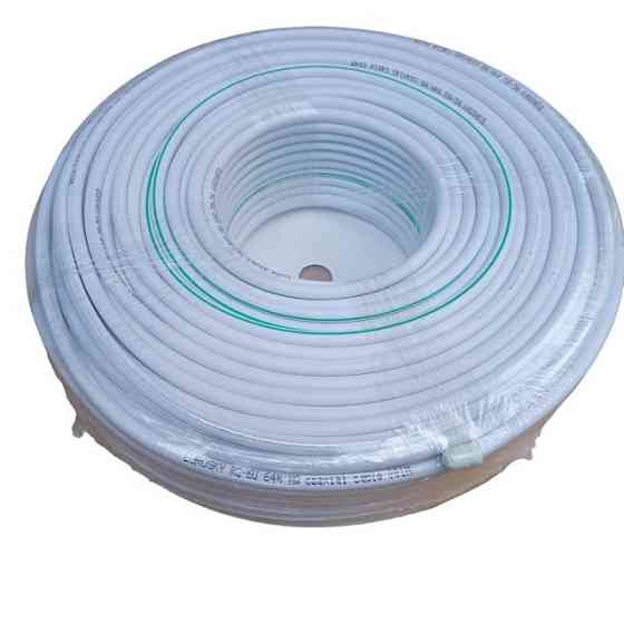 Коаксіальний кабель EUROSKY RG-6U 64% 100м 75Ohm, / білий / антений / телевізійний Дніпро