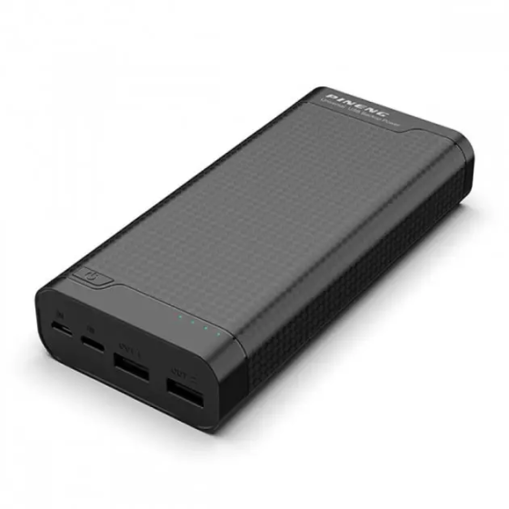 Зовнішній акумулятор Power Bank Pineng PN-932 20000mAh Чорний Вінниця