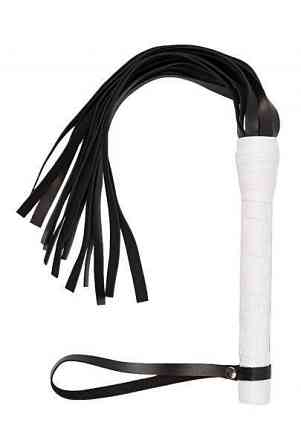 Флогер VIP Leather Flogger, White Sex Aura Киев