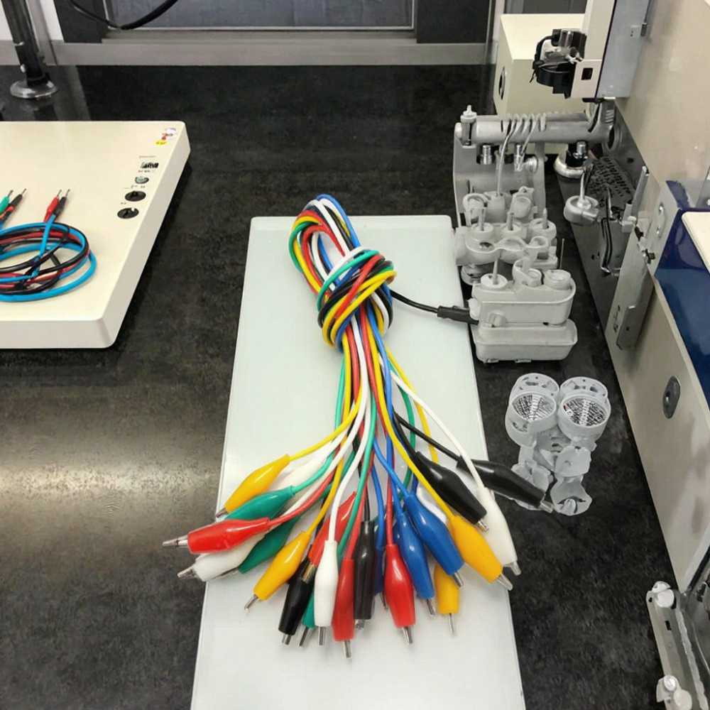 Зажими-крокодили ізоляційні 48 см, 10 шт для тестування Київ - фото 4