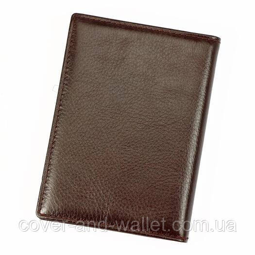 Солідна шкіряна обкладинка для документів водія бордового кольору Albatros 3894 Київ - фото 7