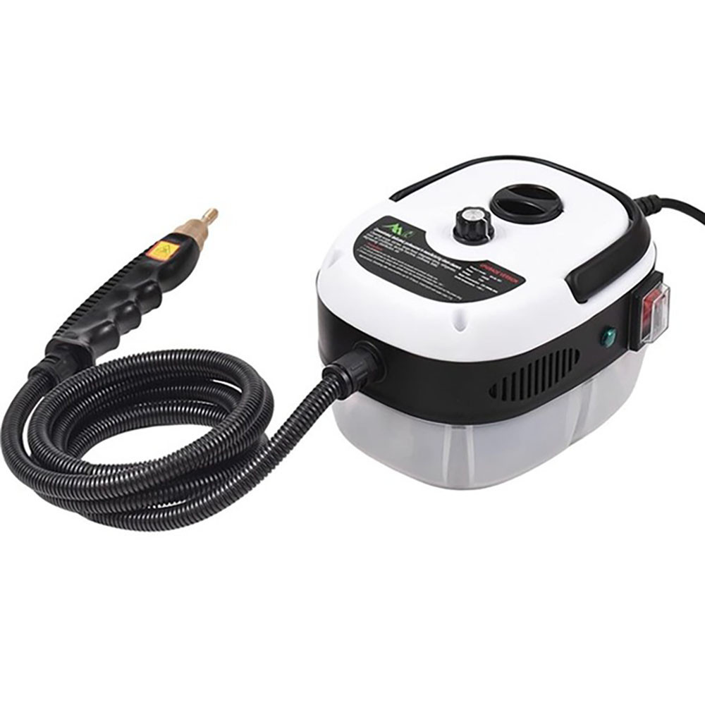 Портативный пароочиститель для дома, 2500Вт, 900мл + 4 насадки, Белый / Парогенератор для уборки / Паровой очиститель Киев - изображение 7