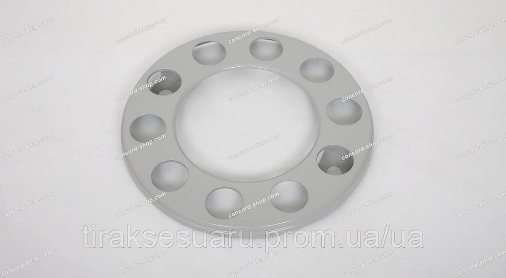 Колпак колеса передний 22,5 корона. серый металл Колпак колеса корона передний серый 22.5 (металл) Луцк - изображение 1