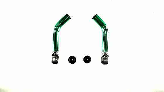 Упоры для рук велосипеда (рога) (зеленые) Мукачево