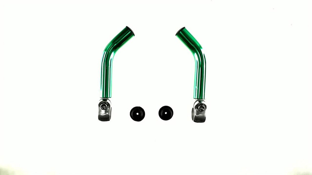 Упори для рук велосипеда (роги) (зелені) Мукачево - фото 1