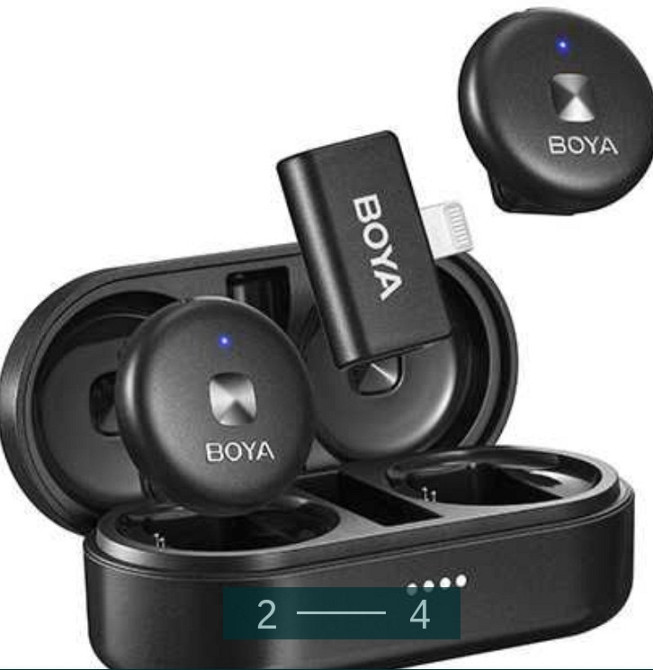 Микрофон: BOYA Omic - D Wireless Lavalier Lapel Mini Киев - изображение 2