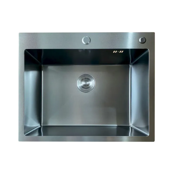 Мийка Mixxus MH6050 Micro Decor Black (3.0/0.8) з нерж. сталі (колір чорний) (MI8223) Київ