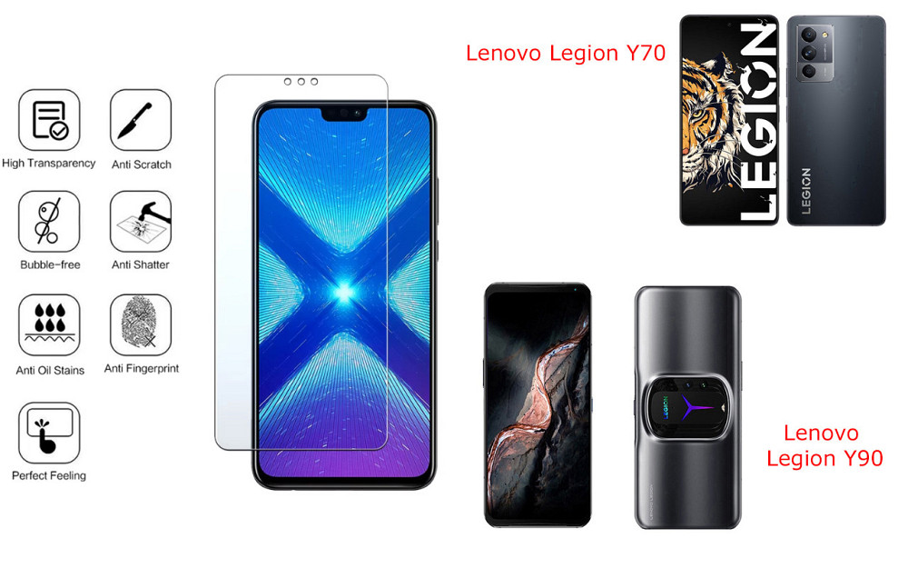 Захисне скло NeoGlass для Lenovo Legion Y70, Legion Y90 – надпрозоре та стійке Київ - фото 4