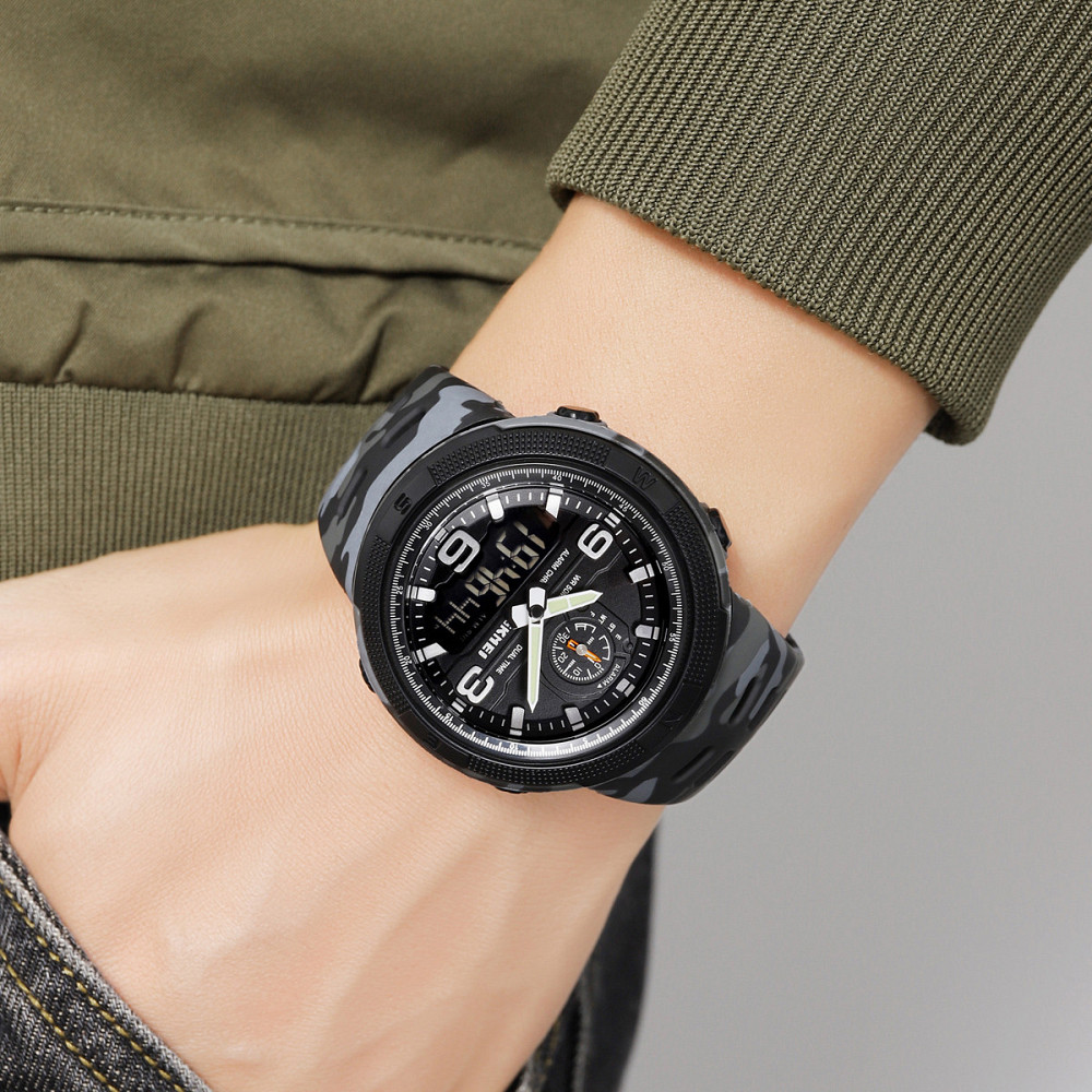 Skmei 1655CMGYBK Camo Grey-Black SBR Київ - фото 3