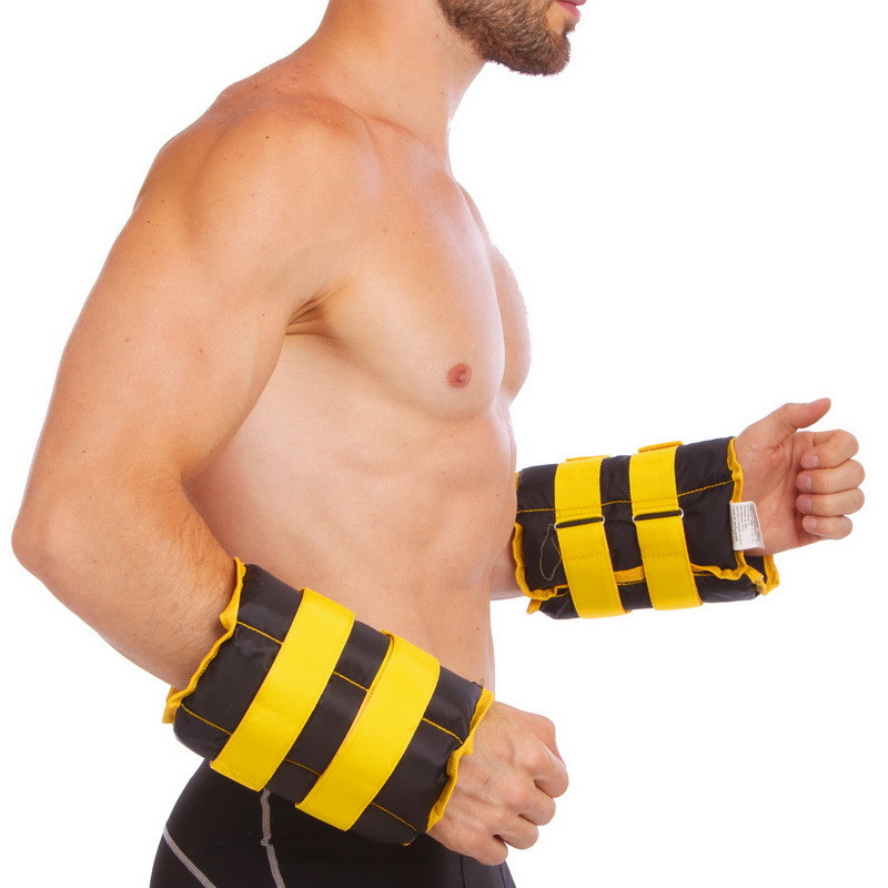 Утяжелители-манжеты для рук и ног 2 по 2,5кг Zelart 2072-5 Киев - изображение 4