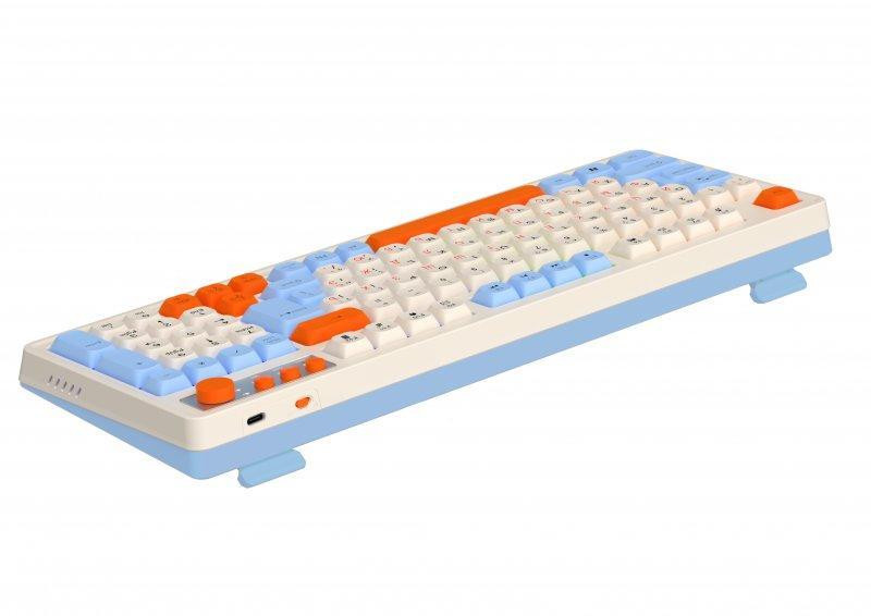 Клавіатура бездротова Maxxter KBGW-3C01-UA White ( Білий ) Харьков - изображение 3