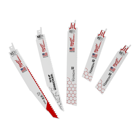 Набір полотен для шаб. пили SAWZALL MILWAUKEE, (5шт) Одесса