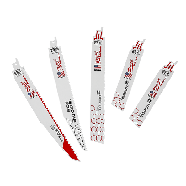 Набір полотен для шаб. пили SAWZALL MILWAUKEE, (5шт) Одесса - изображение 2