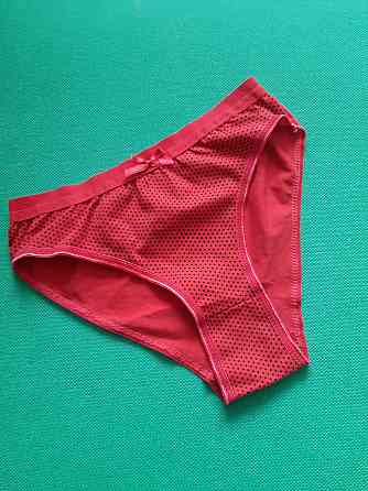 Фіолетові труси 44 розмір, зі вставками мережива, 95% cottone, 5% спандекс Київ