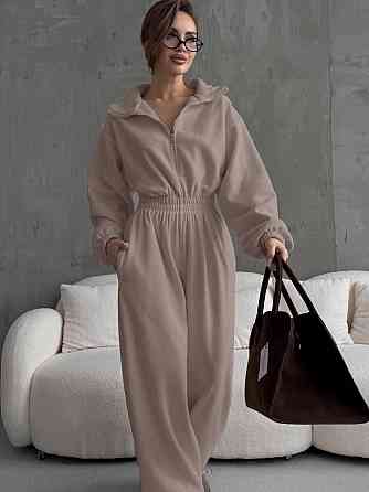 Женский теплый повседневный комбинезон из флиса Одесса