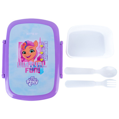 Ланч-бокс детский Kite My Little Pony з наповненням 750 мл (LP24-163) Винница - изображение 4