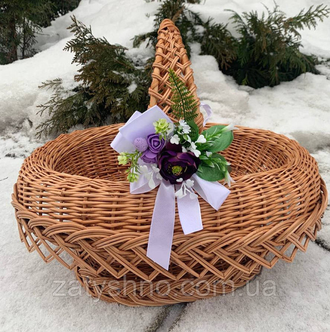 Кошик із лози Київ - фото 1