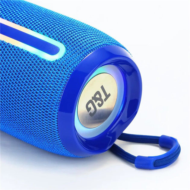 Колонка на акумуляторі зі світломузикою TG653, Bluetooth колонка з динамічним підсвічуванням XM-61 Львів - фото 7