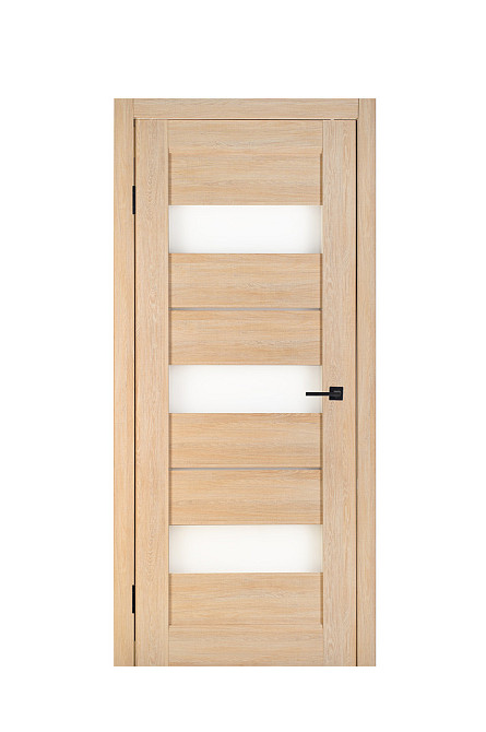 Дверь Реликт Трес Золотистый + Сатиновое стекло 80*200 см Двери межкомнатные со стеклом Киев - изображение 1