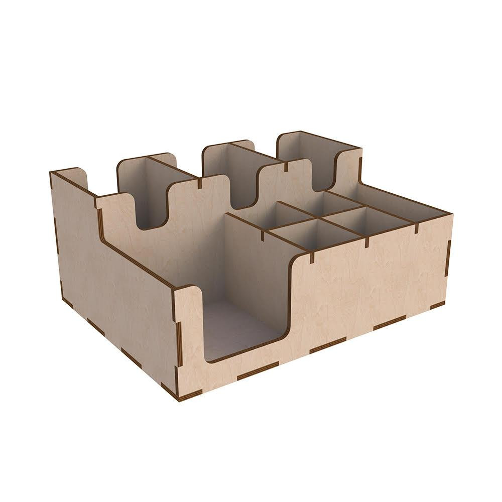 Барний органайзер EKOSTAR  дерев'яний 320х 245 х140 Київ - фото 1