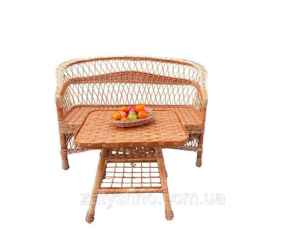 Мебель из лозы плетеная с диваном Киев - изображение 5