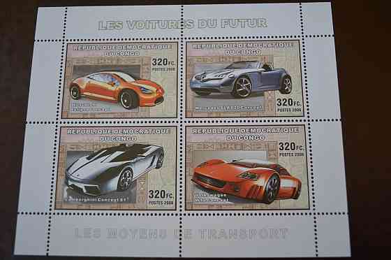 Коно. Марки. Транспорт. Блок. 2006 рік (А-23) Полтава