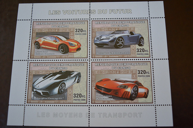 Коно. Марки. Транспорт. Блок. 2006 рік (А-23) Полтава - фото 1