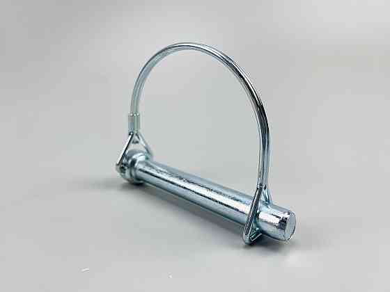 Палець із капелюшком стопорний 8 х 70 + блокувальний чек напівкруг Мукачево