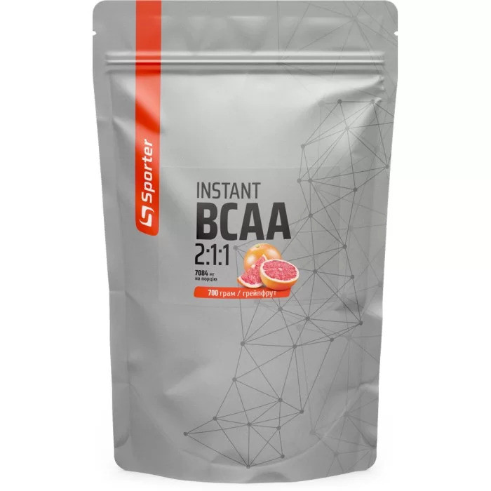 Амінокислотний комплекс Sporter BCAA instant 700 г, грейпфрут Луцьк - фото 1