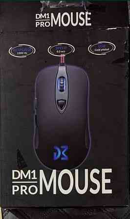 Ігрова мишка: DM1 PRO Matte Black. Київ