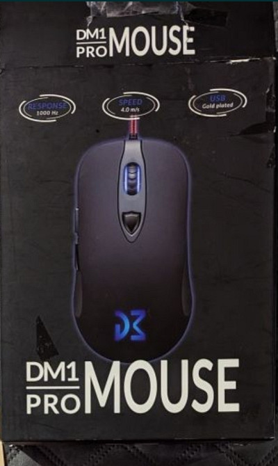 Ігрова мишка: DM1 PRO Matte Black. Київ - фото 4