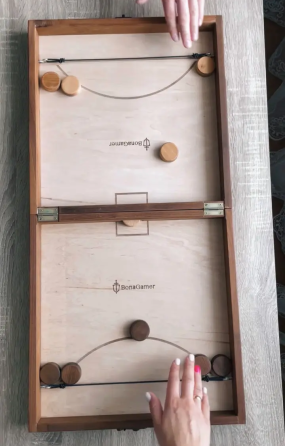 Настольный хоккей Fast Sling игра-антистресс (Дерево) Винница